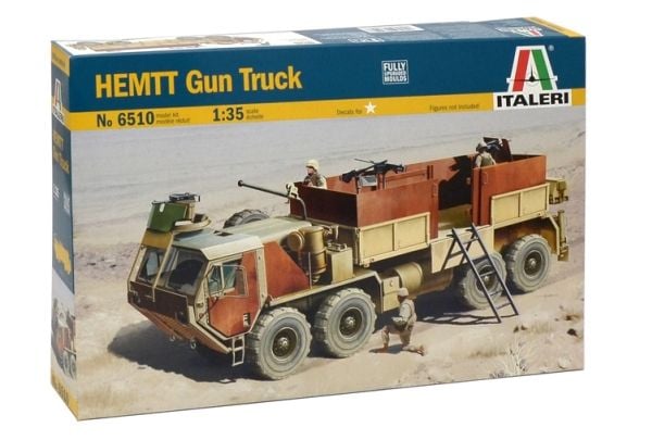 Italeri HEMTT, Armored fighting vehicle model, Monteringssats, 1:35, HEMTT, Alla, Plast