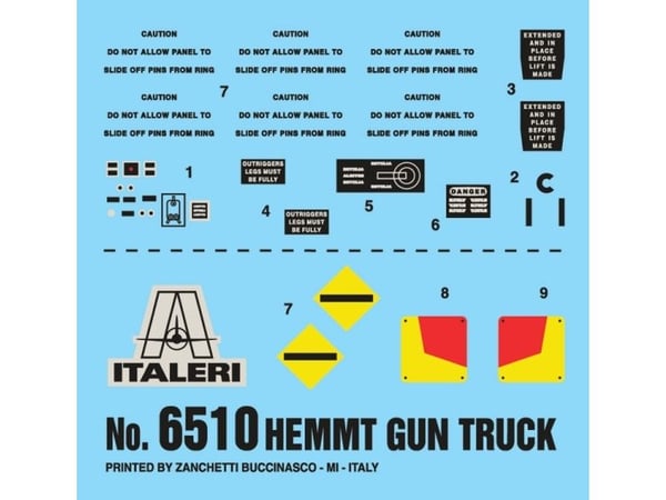 Italeri HEMTT, Armored fighting vehicle model, Monteringssats, 1:35, HEMTT, Alla, Plast