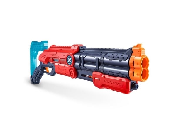 Vaahtomuovinen tikanheitin ZURU X-SHOT EXCEL DOUBLE VIGILANTE laukaisualusta 24 tikkaa (36584)