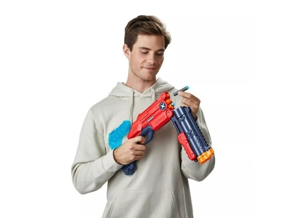 Vaahtomuovinen tikanheitin ZURU X-SHOT EXCEL DOUBLE VIGILANTE laukaisualusta 24 tikkaa (36584)
