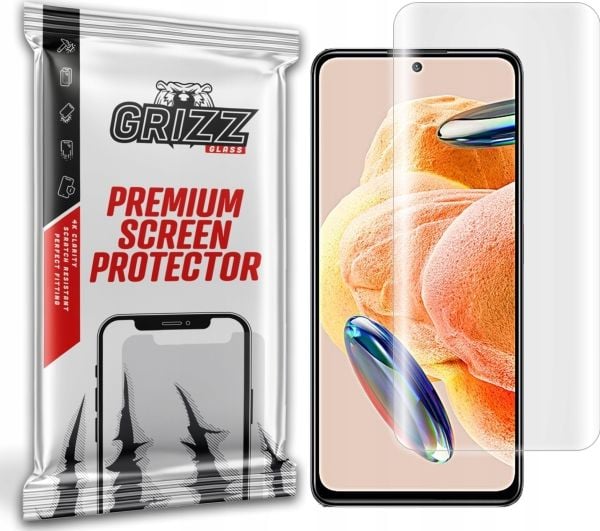 GrizzGlass hydrogel skjermfolie Hydrofilm Xiaomi Redmi Note 12 Pro 4G