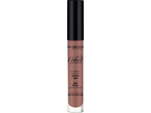 Deborah Fluid Velvet flytende leppestift 53 Brown - 4,5 g
