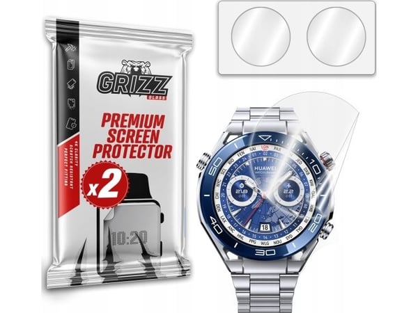 GrizzGlass keramisk skjermbeskyttelse til Huawei Watch Ultimate