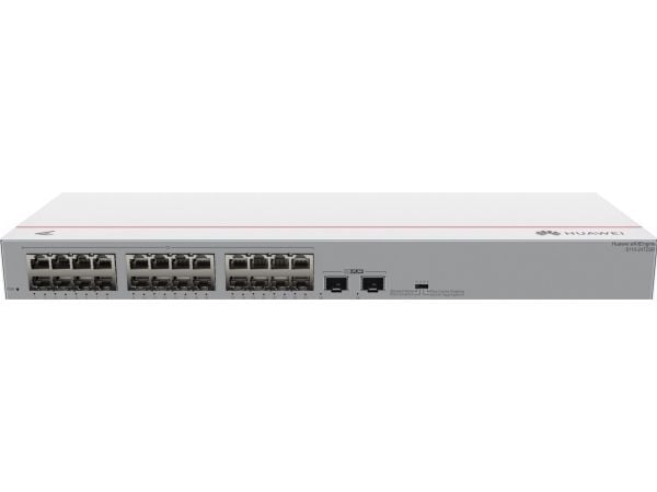 Huawei eKitEngine S110-24T2SR - Switch - 2 x Gigabit SFP + 24 x 10/100/1000 - stasjonær, rackmonterbar, veggmonterbar