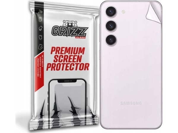 GrizzGlass folie bakside GrizzGlass SatinSkin Samsung Galaxy S23