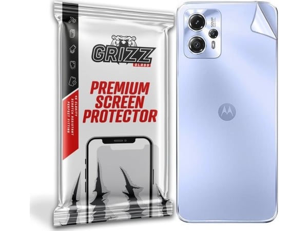 GrizzGlass film til bakside GrizzGlass SatinSkin for Motorola Moto G13