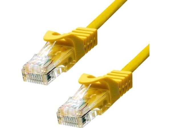ProXtend 5UTP-10Y, 10 m, Cat5e, U/UTP (UTP), RJ-45, RJ-45, Gult