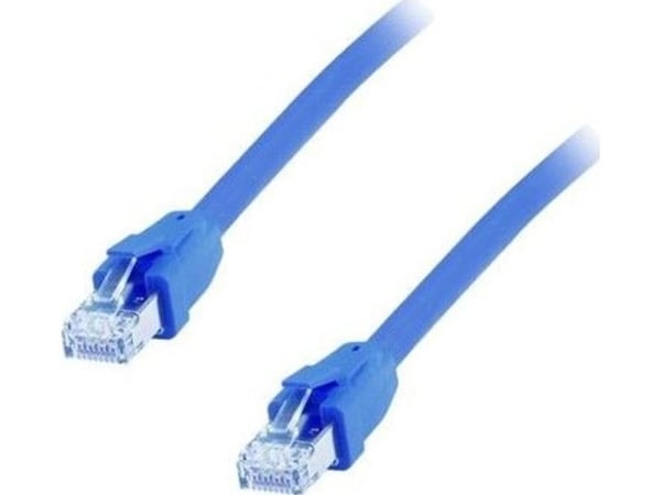 Equip 608037, 0,5 m, Cat8.1, S/FTP (S-STP), RJ-45, RJ-45, Blå