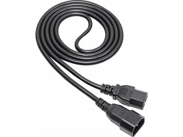 Akyga AK-UP-06, 1,8 m, IEC C14, C15 liitin, 250 V