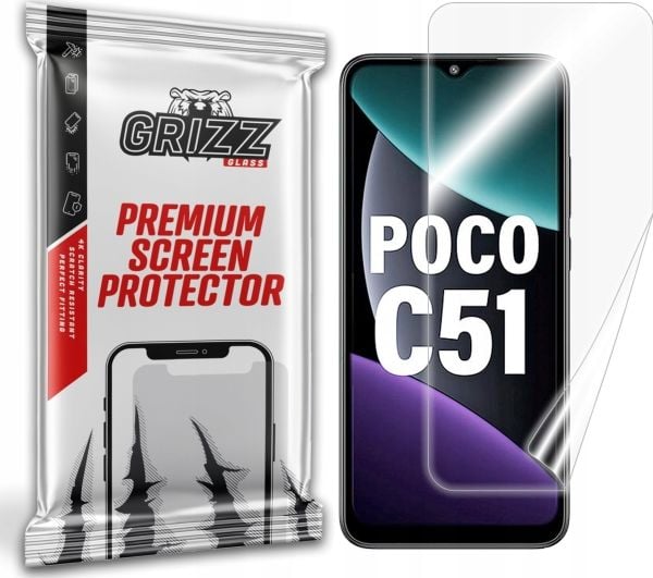 GrizzGlass keramisk film til Xiaomi Poco C51