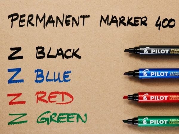 Pilot 400, Musta, Taltan pää, Musta, Metalli, Blackberry Bold, 4,5 mm