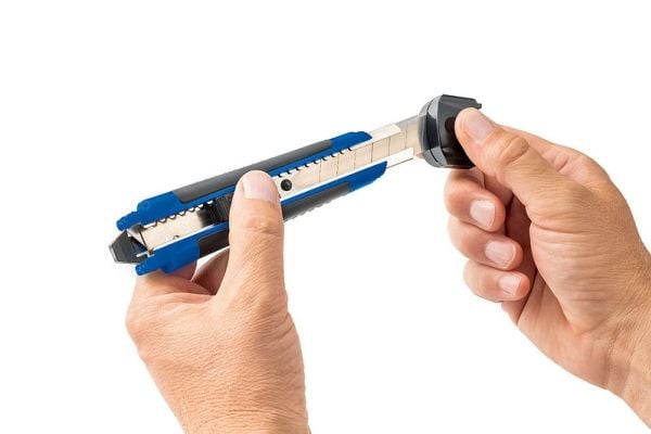 Dahle 10875, 1,8 cm, Manuell klemme, Stål, Blå, 1 stk
