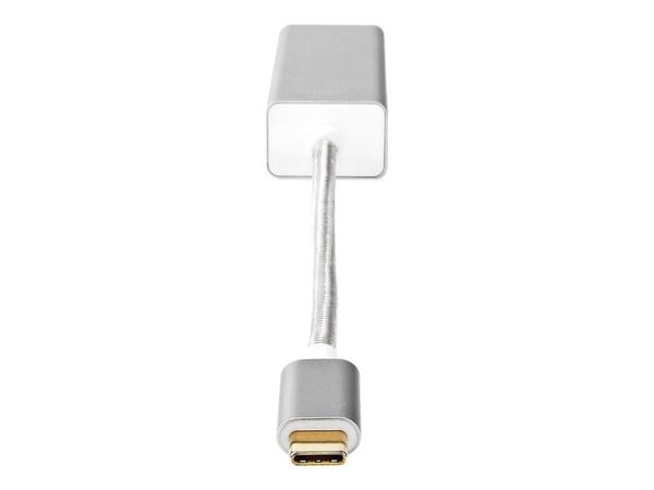 Nedis - Nettverks/USB-adapter - USB-C 3.2 Gen 1 - Gigabit Ethernet x 1 - sølv