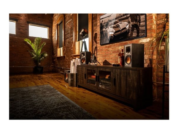 Klipsch R-51PM, 120 W, Universaali, Musta, MDF-levy, Sisäinen, 60 W