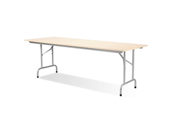 Bord Rico, Ahorn 1600x800 mm, Alugråt understel