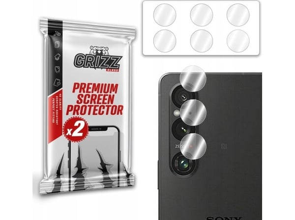 GrizzGlass Szkło na aparat GrizzGlass HybridGlass kamera Sony Xperia 1 V