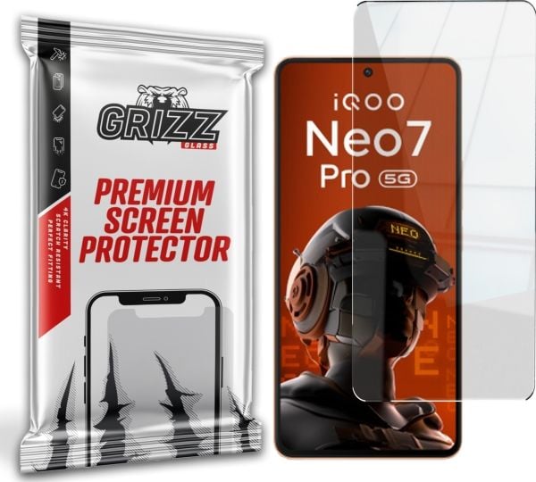 GrizzGlass Hybrid Glass GrizzGlass HybridGlass vivo iQOO Neo 7 Pro