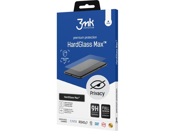 3MK HardGlass Max Privacy Samsung Galaxy A55 5G musta/musta karkaistu lasi