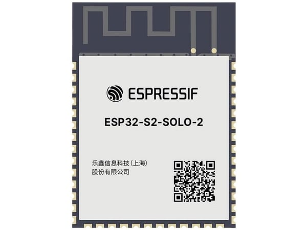 Espressif ESP32-S2-SOLO-2-N4R2 WIFI-laajennusmoduuli 1 kpl