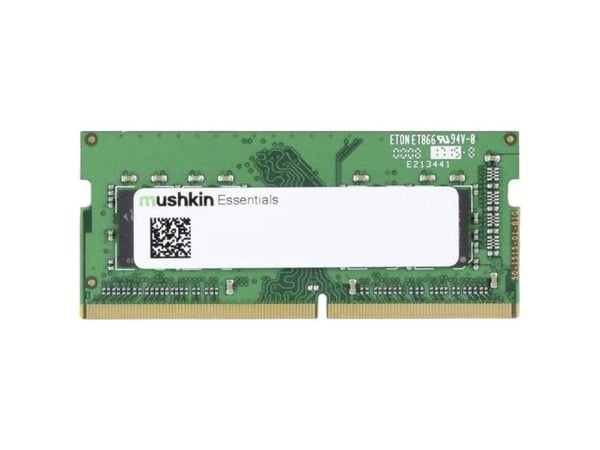 Mushkin Essentials - DDR4 - modul - 16 GB - SO DIMM 260-pin - 3200 MHz / PC4-25600 - CL22 - 1.2 V - ikke-bufret - ikke-ECC