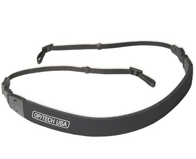 OP/TECH USA Fashion Strap - 3/8", Digitalt kamera, Neopren, Nylon, Plastikk, Svart, 3,17 kg, 139,7 cm, 76,2 / 8 mm (3 / 8")
