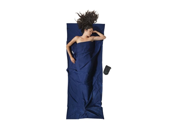 Cocoon Light matkamakuupussi,suorakulmio,220 x 90cm,100 %Mikrokuitua, hämäränsininen
