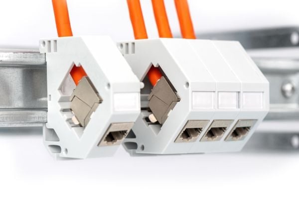 Digitus DK-1745-VH-1, 100 m, Cat7, S/FTP (S-STP), Oransje
