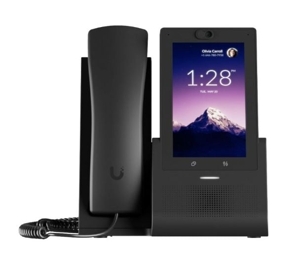 Ubiquiti Phone Touch, Älypuhelin, Johdollinen puhelin, Kaiutinpuhelin, musta
