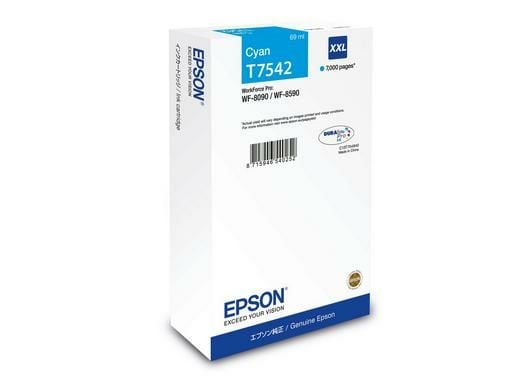 EPSON Tinte syaani 69,0 ml WF Pro 8090/8590, ''XXL''