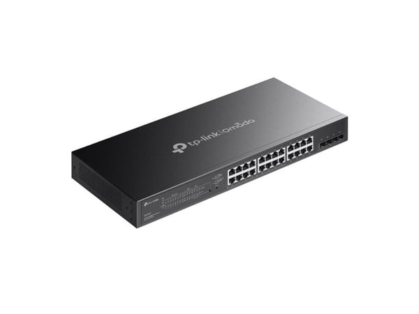 TP-Link Omada SG2428LP, Håndtert, L2/L2+, Gigabit Ethernet (10/100/1000), Strøm over Ethernet (PoE), Rack-montering