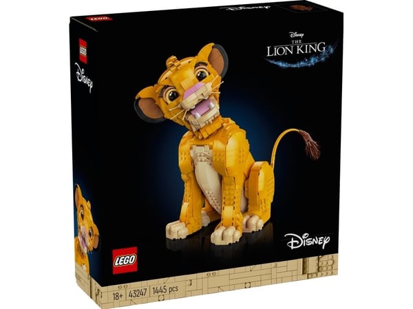 LEGO Disney Classic 43247 Løvenes konge, Simba, som ung