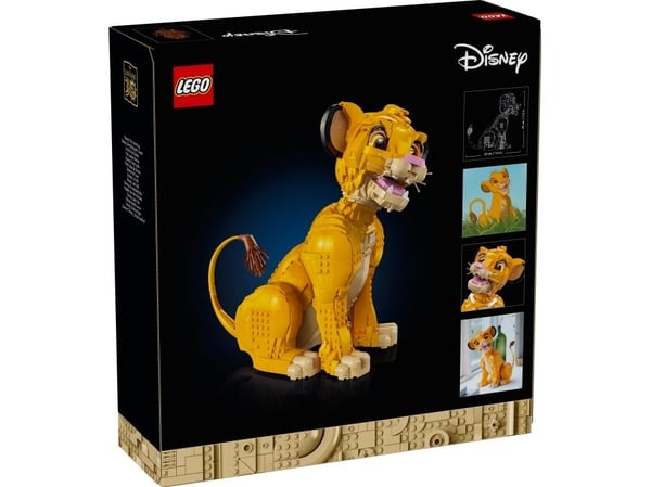 LEGO Disney Classic 43247 Løvenes konge, Simba, som ung