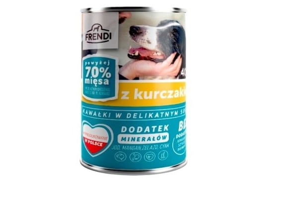 FRENDI with Chicken chunks in delicate sauce - vådt hundefoder - 400g