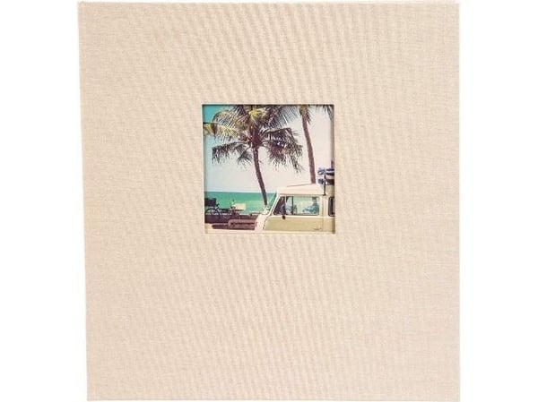Goldbuch Bella Vista sandgrau 30x31 100 hvite sider