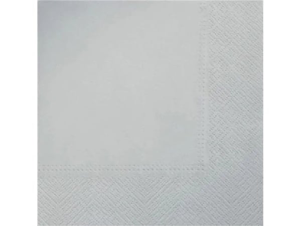 MFP papirservietter 33x33 ensfarget sølv SILVER SDL552407 2010891