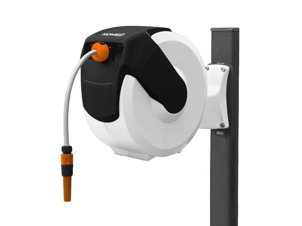 Home it Garden Premium® slangeboks med automatisk oprul 20 meter slange 8 bar