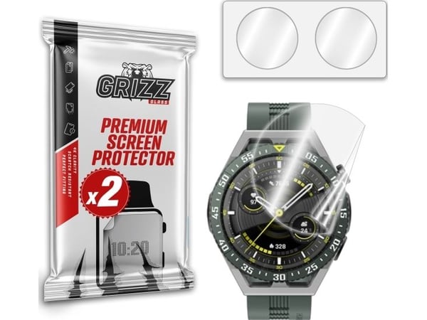 GrizzGlass keramisk film GrizzGlass CeramicFilm til Huawei Watch GT 3 SE 46mm