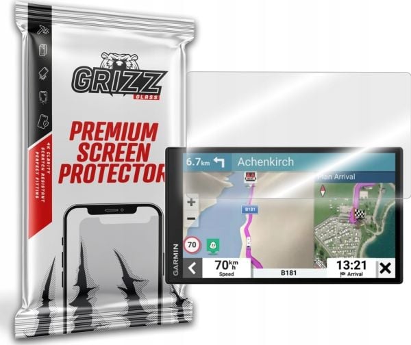 GrizzGlass HybridGlass suodatin lasi Garmin Camper 795