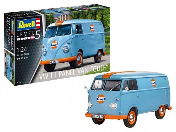 Revell 07726 VW T1 kassevogn modellsett 1:24 (07726)