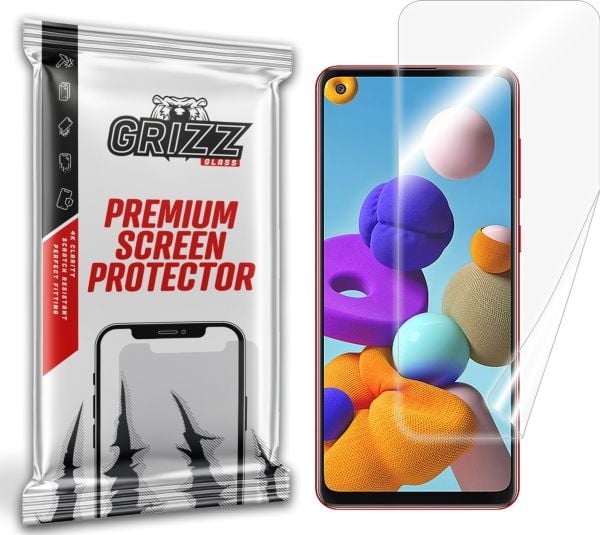 Grizz Glass keramisk film til Samsung Galaxy A21s