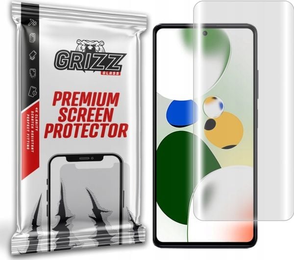 GrizzGlass hydrogel skjermbeskytter GrizzGlass Hydrofilm til Xiaomi Redmi Note 12 Pro Speed