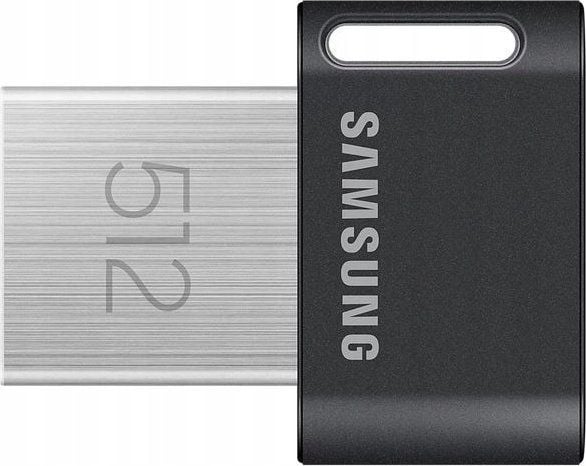 Samsung FIT Plus MUF-512AB - USB-flashstasjon - 512 GB - USB 3.2 Gen 1 - svart