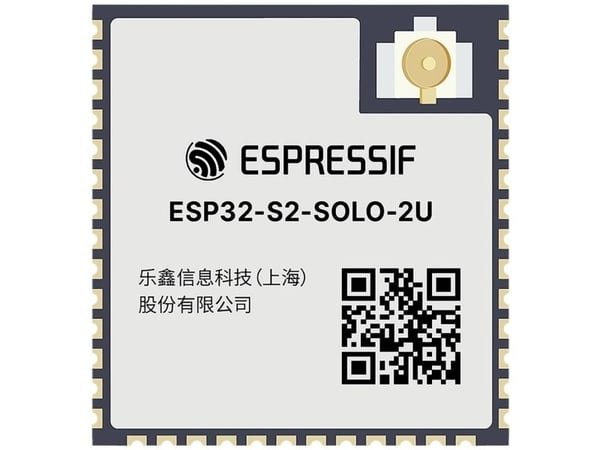 Espressif ESP32-S2-SOLO-2U-N4 WIFI-laajennusmoduuli 1 kpl