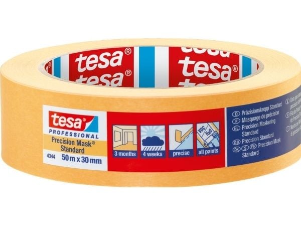 TESA Professional 4344, For generelle formål, Papir, Oransje, Metall, Plast, Gummi, Tre, Universell, Universell
