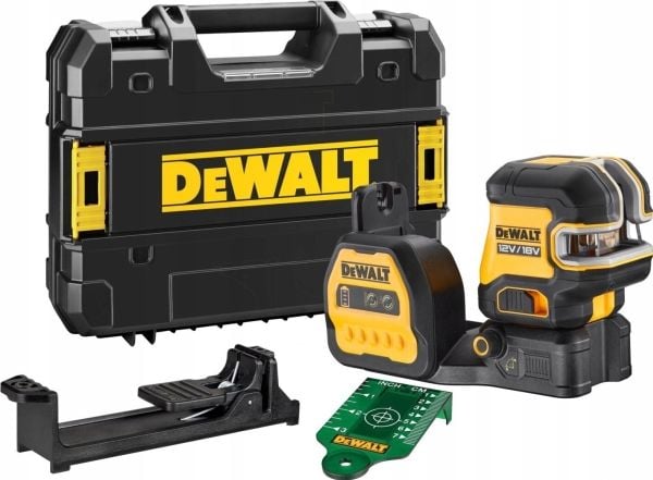 DeWALT DCE825NG18-XJ, 30 m, 3 mm/m, Linjalaser, musta, Keltainen