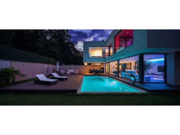 Tasma LED Prescot 24E024-100-10-RGB+WW grå