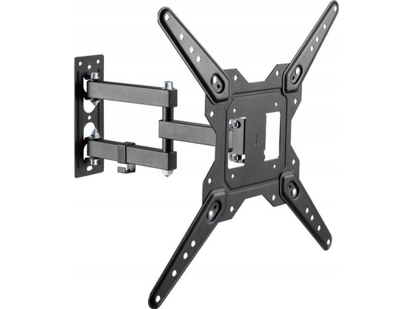 Maclean TV- eller monitorbeslag, universal, maks. VESA 400x400, 23-55", 30 kg, sort, MC-701N