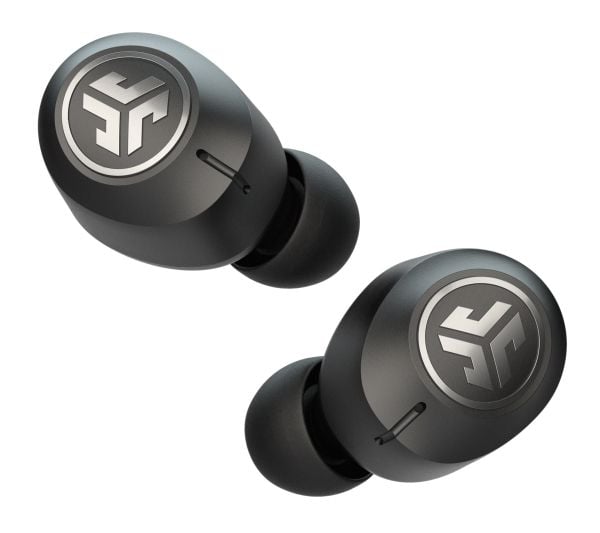 JLab JBuds 3 - True wireless-hodetelefoner med mikrofon - i øret - Bluetooth - aktiv støydemping - svart
