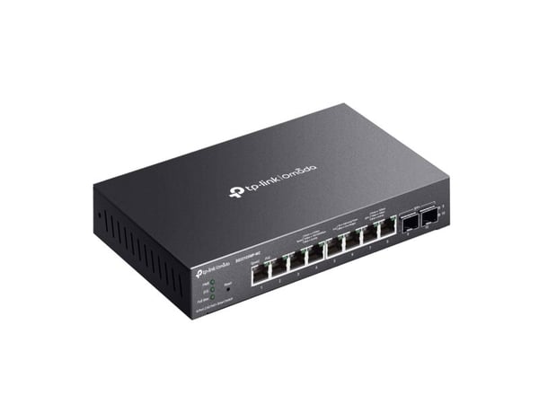TP-Link Omada SG2210XMP-M2, Håndtert, L2/L2+, 2.5G Ethernet (100/1000/2500), Strøm over Ethernet (PoE), Rack-montering, Kan monteres på vegg