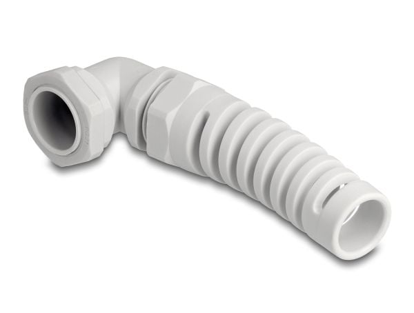 DeLOCK 60590, Grå, Plast, 1 st, Vinklad, PG21, 1 cm